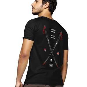 bewakoof men's graphic printed 100% cotton t shirt regular fit, round neck, half sleeves